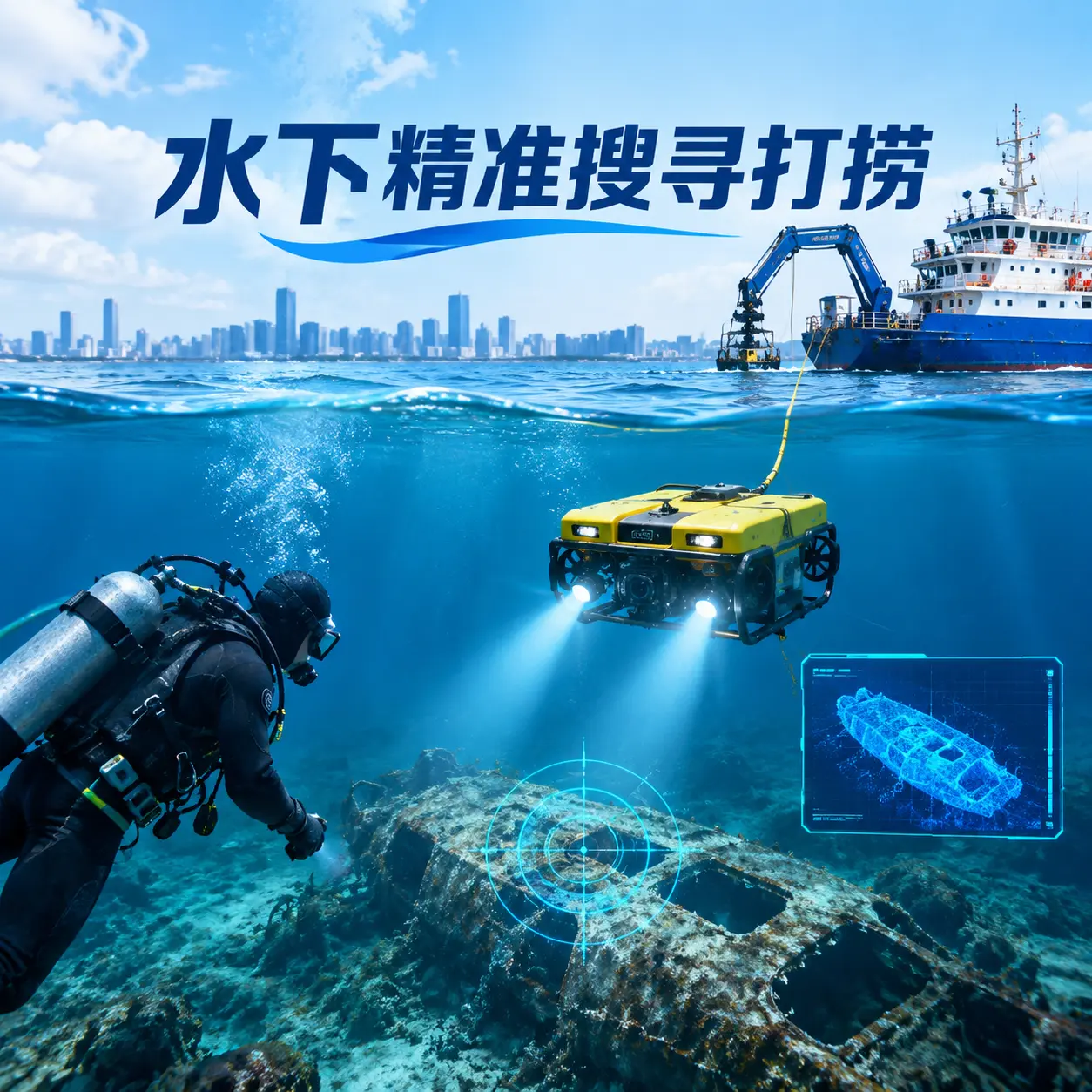 大东水下精准搜寻打捞
